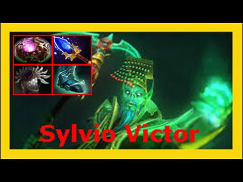 Dota 2 Brasil gameplay | Sylvio Victor plays Necrophos | easy game vol. 1