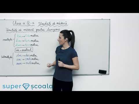 Clasa a IV-a - Unitati de masura pentru lungime