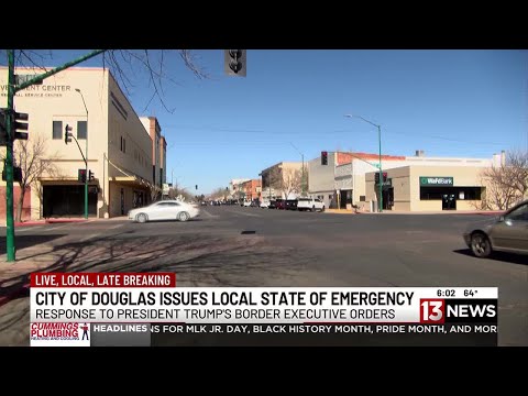 City of Douglas issues local state of emergency