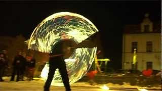 preview picture of video 'FireShow - Solec Kujawski - 14 lutego 2012'