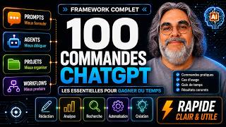 Tutoriel chatgpt 100 commandes