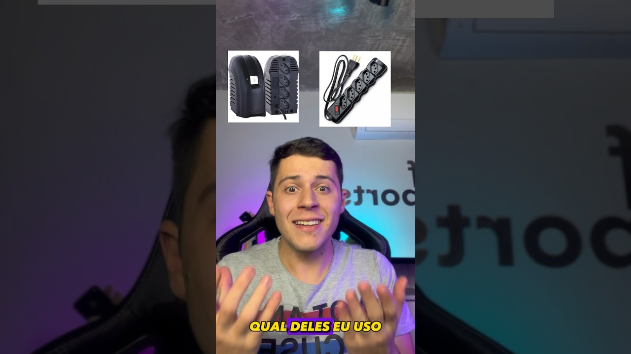 Estabilizador VS Filtro de Linha #mundoitech #tecnologia #brasil #gamer #pc #estabilizador #energia