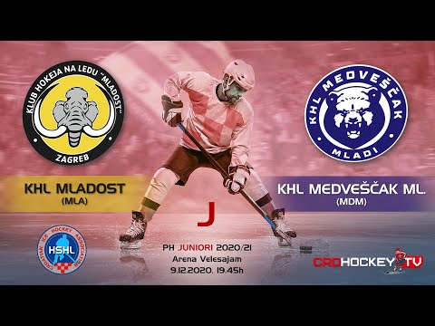 PH J 2020/21 - KHL Mladost vs KHL Medveščak mladi
