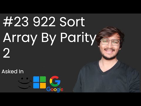 Leetcode 922 Sort Array By Parity Ii Java Solution Explained