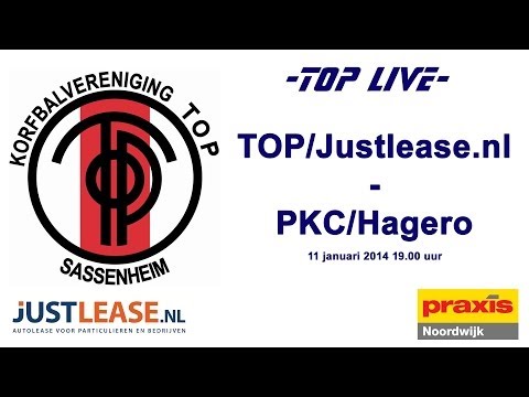 TOP/Justlease.nl 1 tegen PKC/Hagero 1, zaterdag 11-01-14