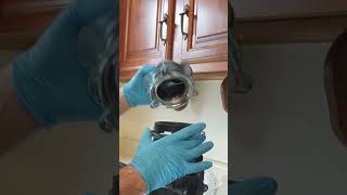 How to remove a garbage disposal locking ring clamp #rifgman