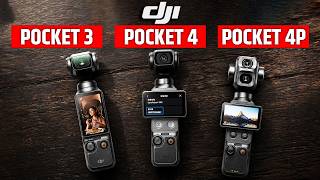DJI Osmo Pocket 3 VS Pocket 4 VS Pocket 4P - You Should’ve Waited!