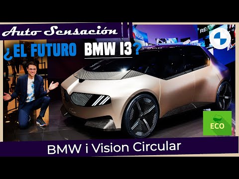 Presentación BMW i vision Circular 2021 . BMW quiere ser la marca de lujo más sostenible.