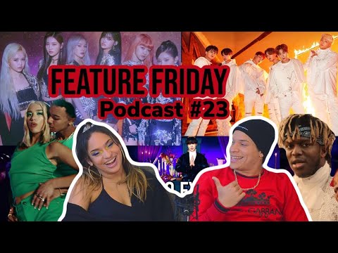 Waleska & Efra react to NEW RELEASES by IKON,EVERGLOW,DUA LIPA,KSI,BTS,EXO,BLACKPINK|FEATURE FRIDAY✌