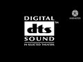 Digital DTS Sound In Selected Theaters 1993 Logo
