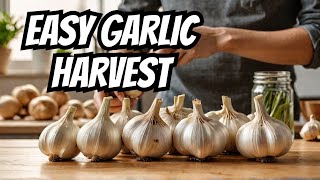 Easy Garlic Harvesting And Storage Anyone Can Do