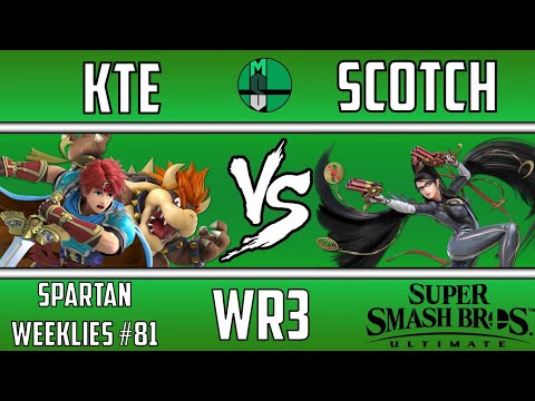Spartan Weeklies #81, WR3: TonyUse2EatCheeseburgers (Roy, Bowser) vs Scotch (Bayonetta)