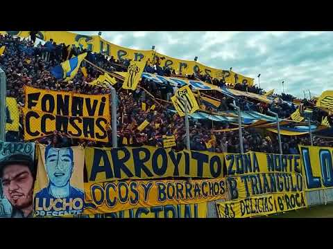 "Los Guerreros - Rosario Central vs Unión en el Estadio Único de San Nicolás" Barra: Los Guerreros &bull; Club: Rosario Central