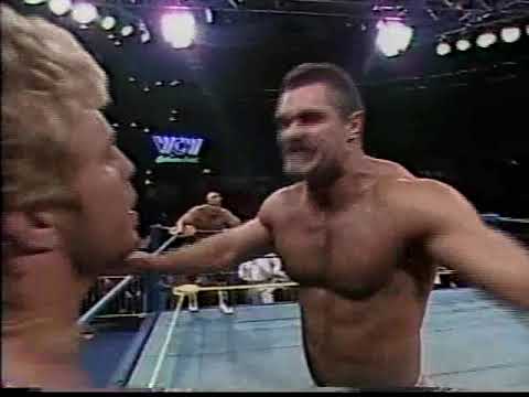 Ravishing Rick Rude and Stunning Steve Austin vs Flyin' Brian and Sting