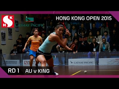 Squash: Hong Kong Open 2015 - Women's Rd 1 Highlights: Au v King