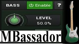 Video thumbnail for MBassador - Bass enhancement by Chandler guitar