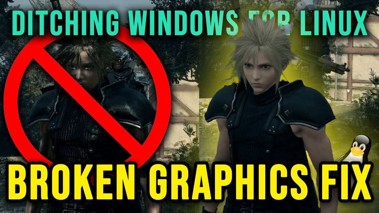 Ditching Windows for Linux - Fixing Graphical Glitches