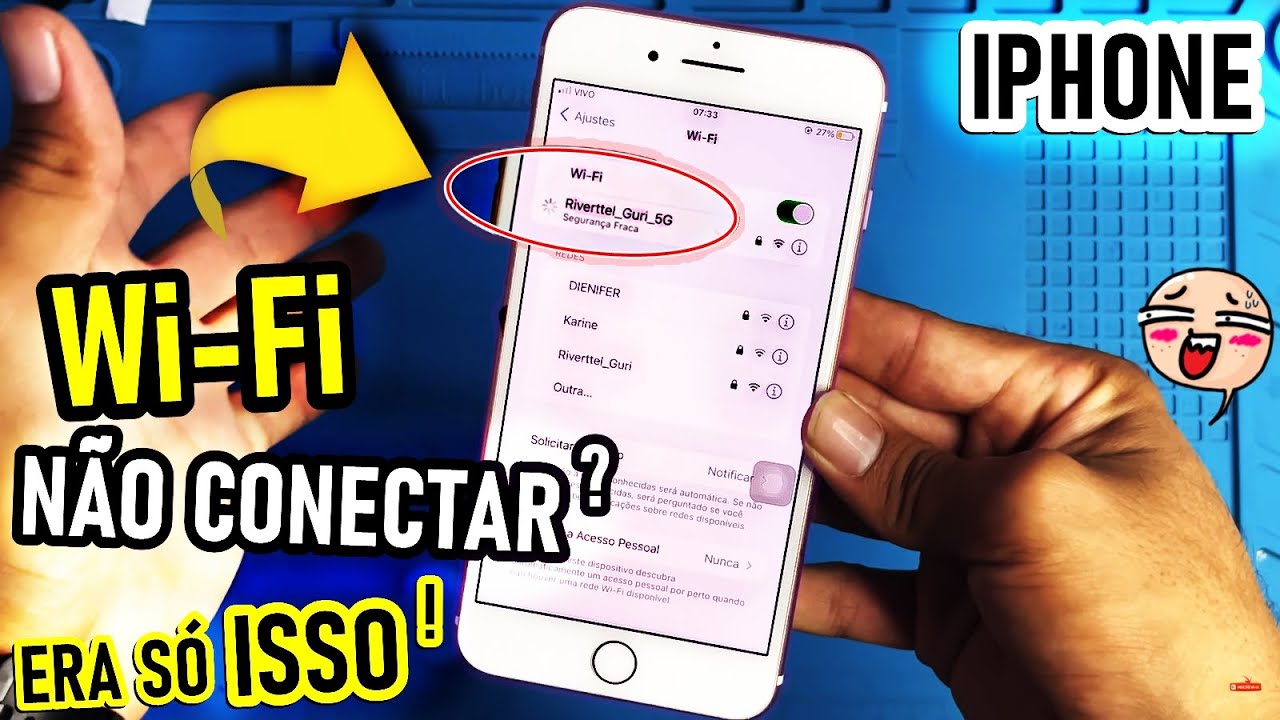 Seu IPhone não conectar no Wi-Fi ? TENTE ISSO PRIMEIRO ANTES DE LEVAR NO TÉCNICO!