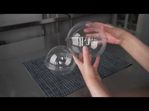 Thermo Tek Sphere Containers - RWP0574C, RWP0575C, RWP0573C - Restaurantware