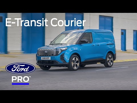 Ford’s All-New, All-Electric E-Transit Courier Powers Big Productivity