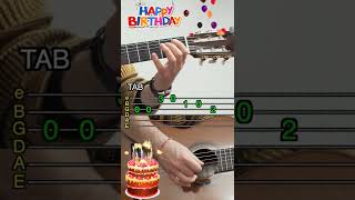 Download lagu HAPPY BIRTHDAY - Guitar Tutorial (TAB) #shorts mp3 Download lagu HAPPY BIRTHDAY - Guitar Tutorial (TAB) #shorts mp3