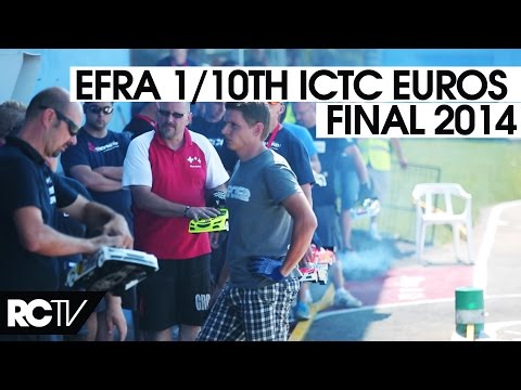 EFRA 2014 1/10th IC Track Touring Car Euros  - The Final in HD