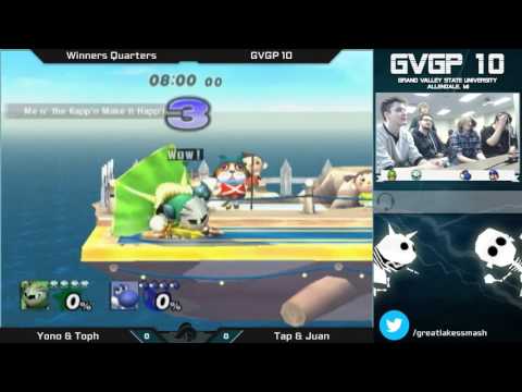 GVGP 10 Project M Doubles - Yono & Toph vs. Tap & Juan