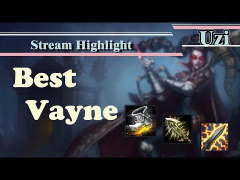 【Uzi】 Vayne Show | Uzi S8 Stream Highlights & Uzi Montage #2