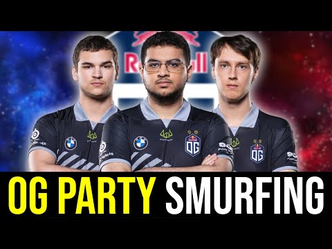 OG's Smurfing in Rank 1000 - ATF BZM CHU DOTA 2