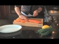 Slicing a full smoked salmon with Chroma Knives