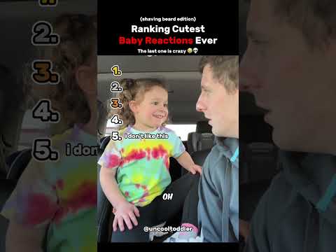 Ranking The Top 5 Cutest Baby Reactions Ever (Shaving Beard Edition)