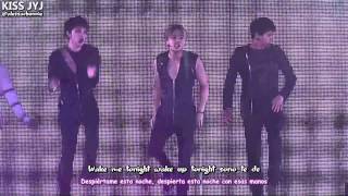 [Karaoke] [Sub. Español] JYJ - WAKE ME TONIGHT