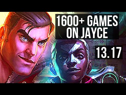 JAYCE vs EKKO (TOP) | 2.8M mastery, 1600+ games, 10/2/9, Godlike | NA Master | 13.17