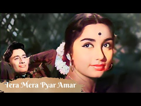 Tera Mera Pyar Amar | Lata Mangeshkar Hits | Dev Anand | Sadhana | Asli Naqli (1963)