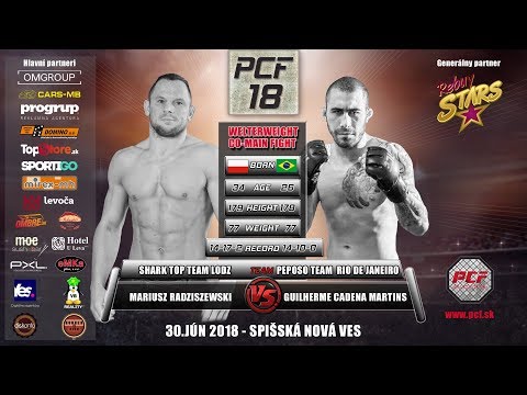 PCF 18   Mariusz Radziszewski vs Guilherme Cadena Martins