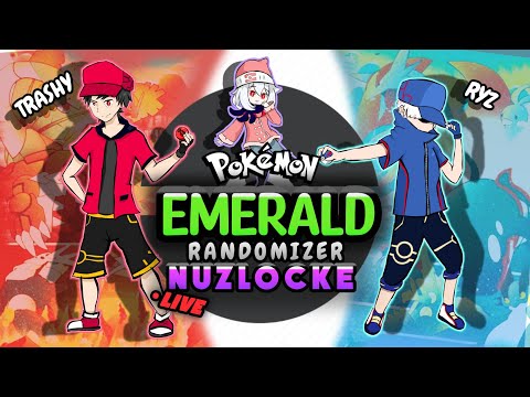 Trashy Pokemon Randomizer Nuzlocke Stream! Feat. RYZ Gaming!