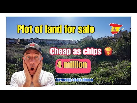 cheap plot for sale in torrevieja Rare Land Opportunity Costa Blanca !!