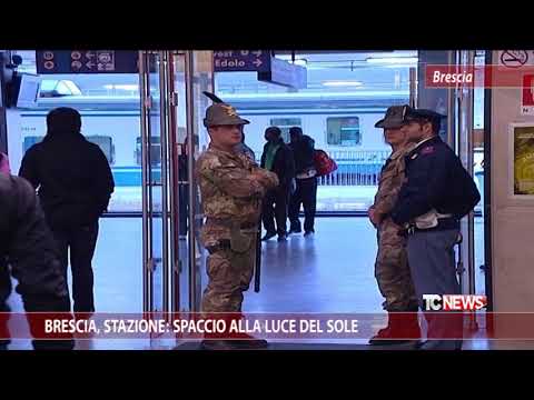 Brescia, station: drug dealing in broad daylight