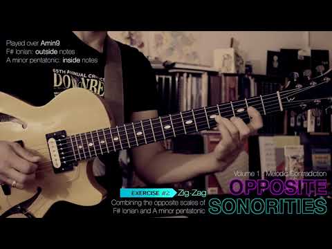 Opposite Sonorities - Volume 1 (Melodic Contradiction) Ex. #2 (Zig-Zag)