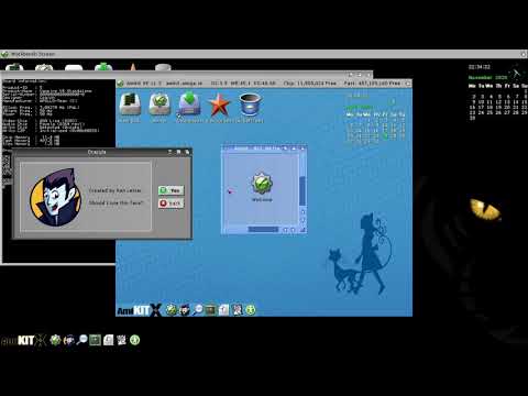 AmiKit XE on Vampire V4 Standalone