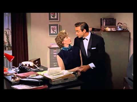James Bond, Dr No 1962, Miss Moneypenny  720p