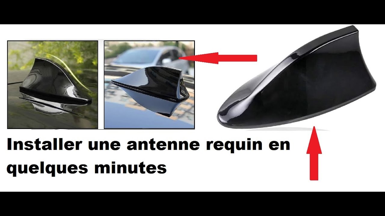 Installer une antenne requin en quelques minutes