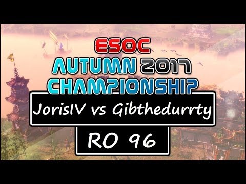 [AoE3] ESOC Autumn Tournament — RO96: JorisIV vs Gibthedurrty