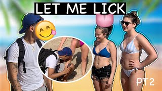 Can I lick your toes? Beach edition (A girl said yes) PART2 Can I lick your toes? Beach edition (A girl said yes) PART2
