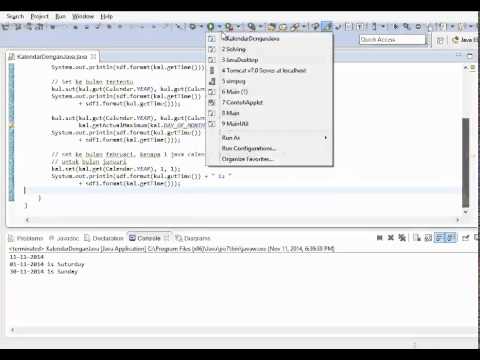 Java Easy Java Calendar 2
