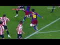 Lionel Messi Dribbling vs Athletic Bilbao I Raw Clip