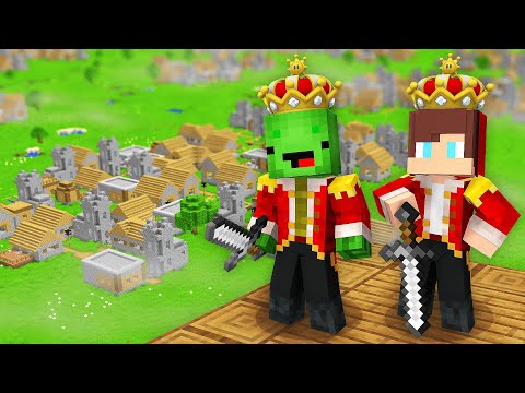 Mikey and JJ Rule the Minecraft Maizen Realm
