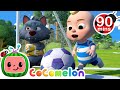 The Soccer Football Song CoComelon Kids Songs Nursery Rhymes Sleep Baby Songs