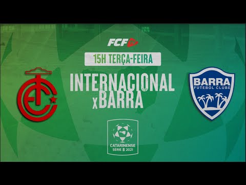 Inter x Barra // Jogo Completo 06/07/2021