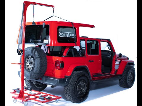 GEN 2 Hoist A Cart Installation Part 2 Lifting/Storage/Removal of your Jeep Wrangler Hardtop